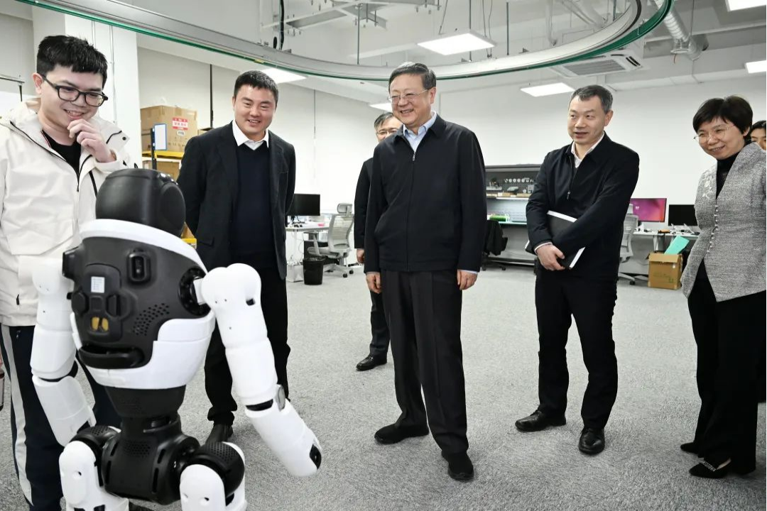 上海市委书记陈吉宁专题调研bbin宝盈机器人